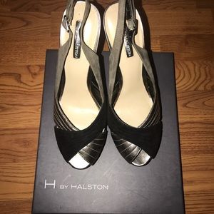 H by Halston Platform Heels
